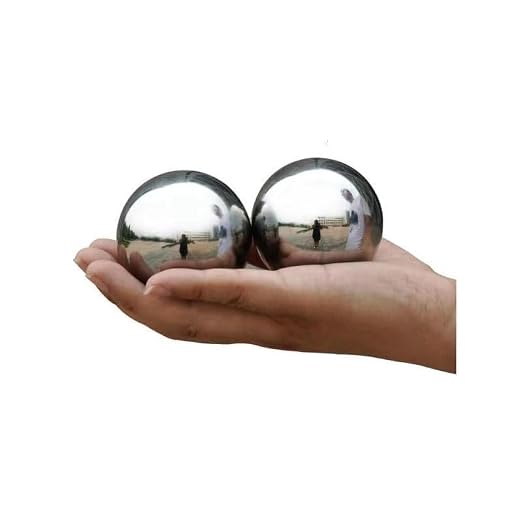 barely handheld stainless steel ball